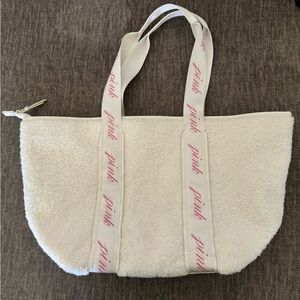 Cream Victoria’s secret PINK tote